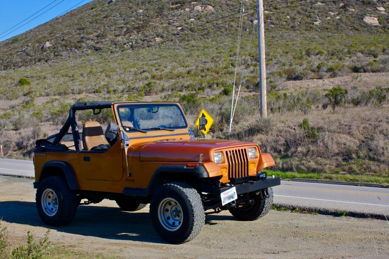 My favorite Jeep Color with matching vinyl interior